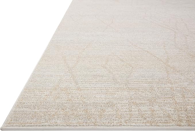 Loloi Kamala Collection KAM-03 Natural/Mist 4'-0" x 6'-0" Accent Rug