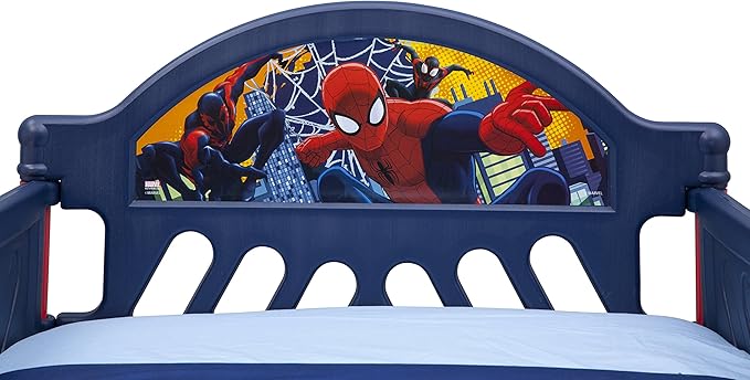 Delta Children Plastic Toddler Bed, Marvel Spider Man