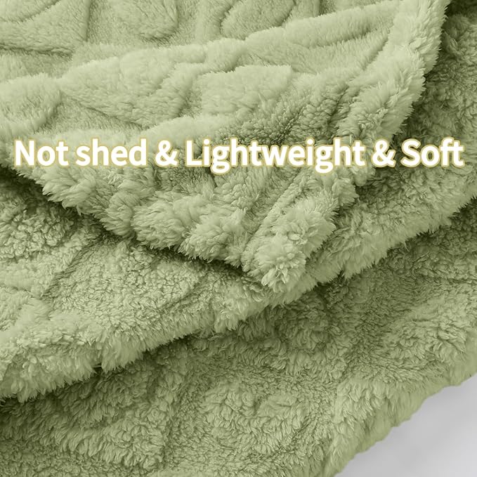 4 Pcs Baby Blankets for Boys Soft Toddler Small Blanket for Daycare, Fleece Kid Mini Blanket for Crib Baby Shower, 30 X 40, Green