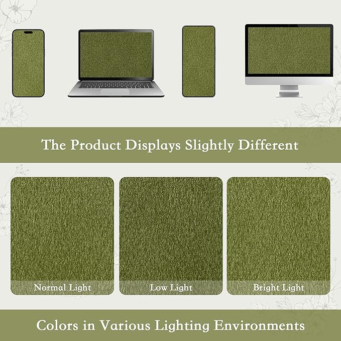 StangH Super Soft Velvet Curtains for Bedroom, Olive Green Pinch Pleated Curtains with Privacy Solid Thermal Insulated Track System Drapes for Home Office, W40 x L90, 2 Panels