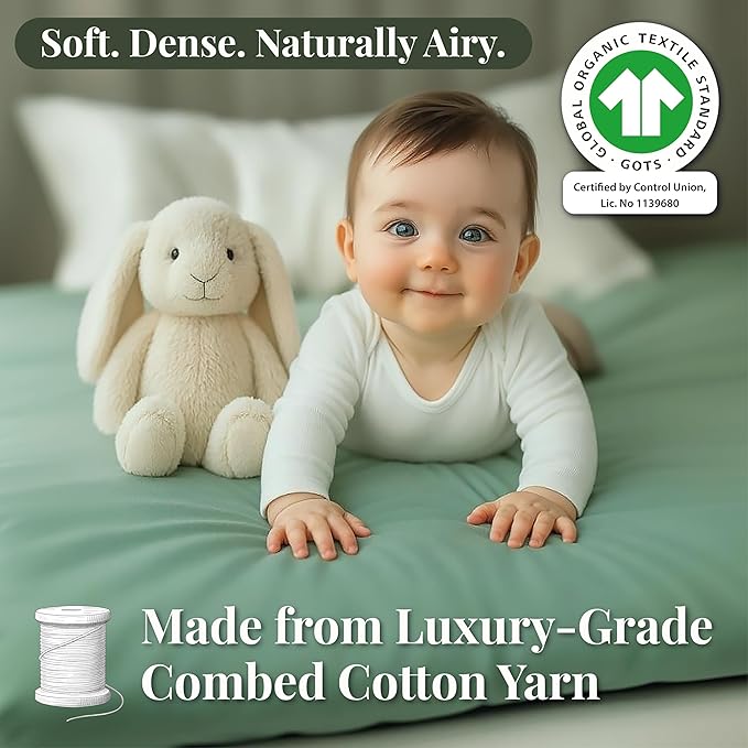GOTS 100% Organic Bassinet Sheets - Luxurious Turkish Cotton for Halo, SNOO, Dream on Me Karley & Lacy, Delta Children and Simmons Kids City Sleeper Oval or Rectangle Bassinet Bed Pads or Mattresses