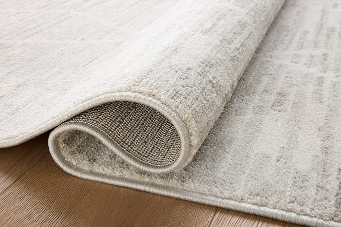 Loloi Kamala Collection KAM-02 Ivory/Silver 9'-2" x 13' Area Rug