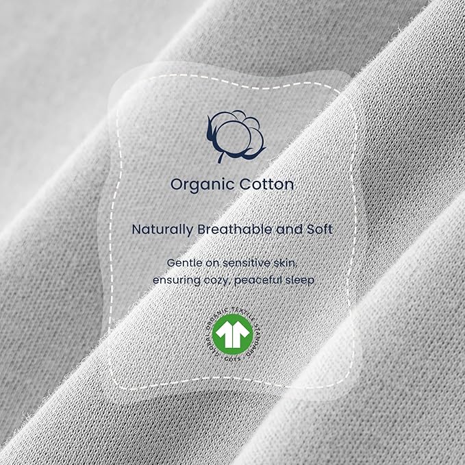kaiya baby Unisex Sleeping Bag for Babies and Toddlers 2.5 Tog Sleep Sack, Long Sleeve Sleep Sack, Wearable Blanket Baby