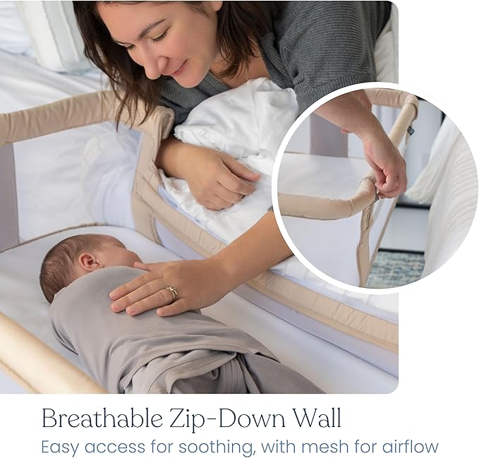 HALO BassiNest 2-in-1 Bedside Sleeper