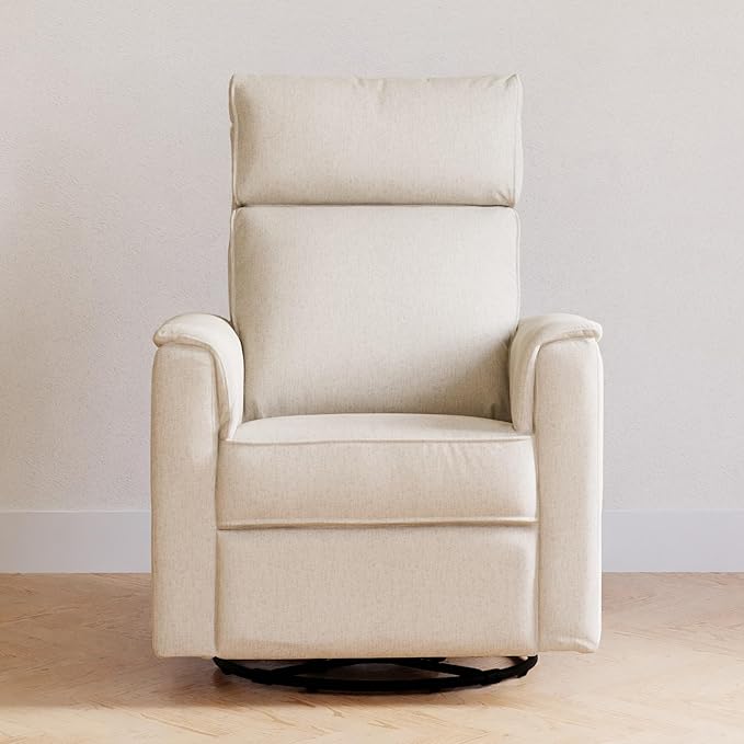 Namesake Willa Recliner in Eco-Performance Fabric | Water Repellent & Stain Resistant Performance Cream Eco-Weave