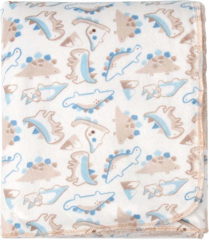 Baby Essentials Sherpa Fleece Baby Blanket 35x30 – Super Soft, Warm Reversible Baby Blankets for Newborns, Infants, Toddlers, and Nursery