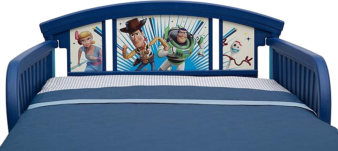 Delta Children Plastic Toddler Bed, Disney/Pixar Toy Story 4