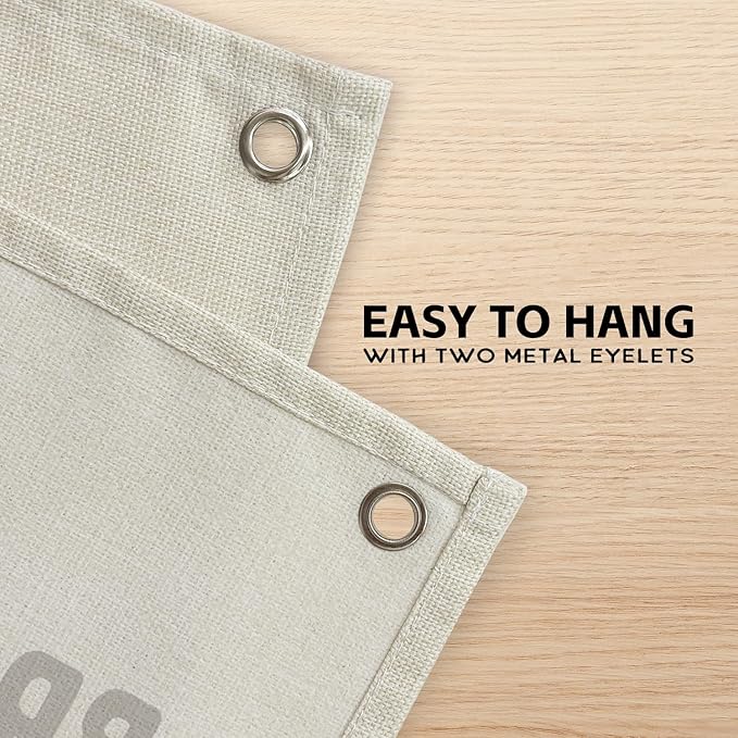 Brothers Make The Best Friends Banner, Boys Room Decor, Linen Canvas Banner Wall Hanging Flag Decor for Toddler Boy Kids Room Nursery Bedroom Playroom 20x30