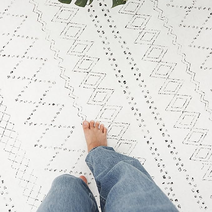 Baby Play Mat for Floor - Boho (6x6ft) - Premium EVA Foam Play Mat for Babies & Toddlers (Ages 0-5+) - Non-Toxic Playmat for Tummy Time, Crawling & Playroom - Stylish & Comfortable
