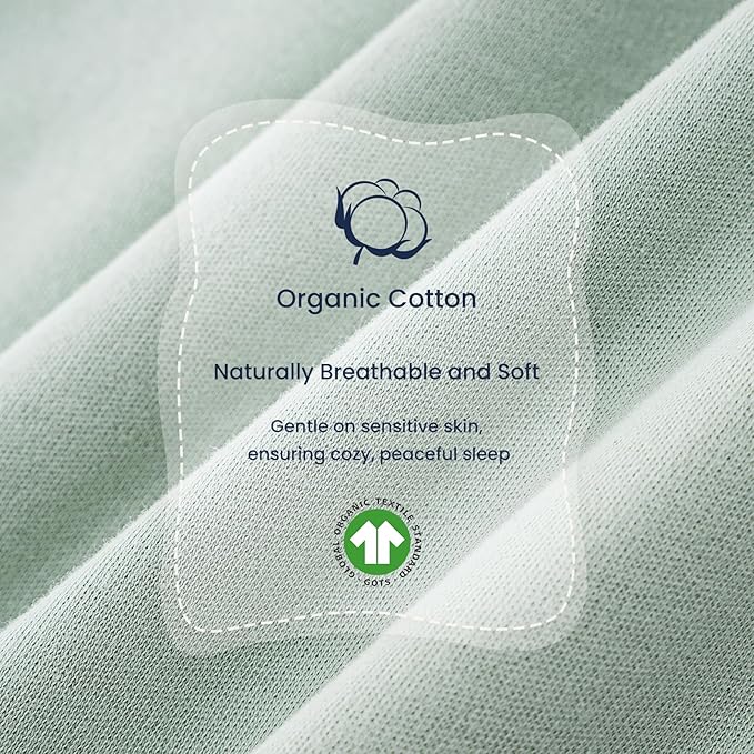 kaiya baby Unisex Sleeping Bag for Babies and Toddlers 2.5 Tog Sleep Sack, Long Sleeve Sleep Sack, Wearable Blanket Baby