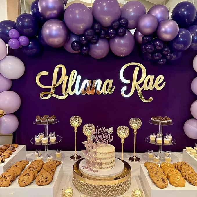Large Custom Mirror Name Sign for Wall, Handmade Professsional 3D Laser Cut Custom Acrylic Name Sign Personalized for Bedroom, Man Cave Business Party Home Wedding Birthday Christmas Gift