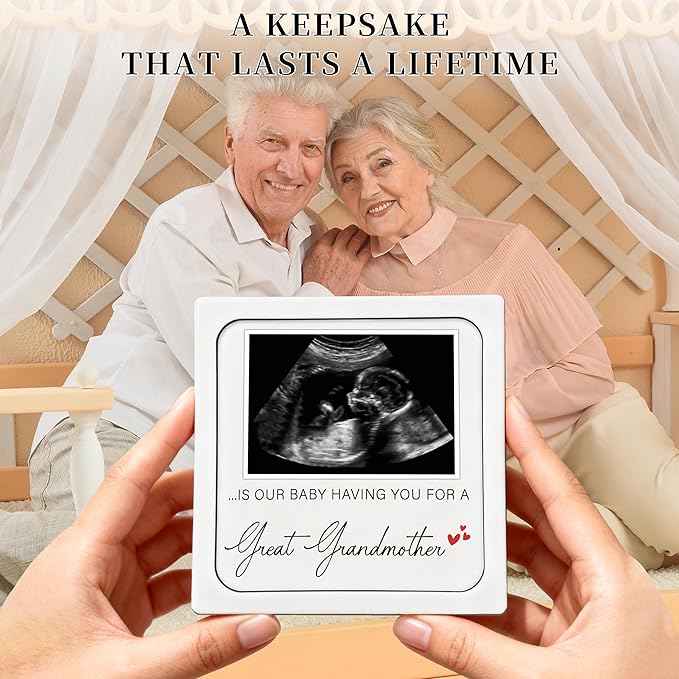 Pregnancy Announcement for Grandma, Ultrasound Picture Frame Surprise Box, The Only Thing Better Than Having You As My Grandma, Baby Coming Soon Pregnancy Announcement Gifts