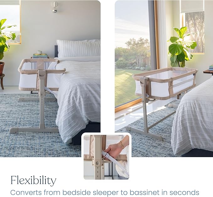 HALO BassiNest 2-in-1 Bedside Sleeper