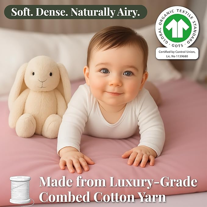 GOTS 100% Organic Bassinet Sheets - Luxurious Turkish Cotton for Halo, SNOO, Dream on Me Karley & Lacy, Delta Children and Simmons Kids City Sleeper Oval or Rectangle Bassinet Bed Pads or Mattresses