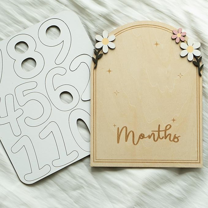 Baby Announcement Sign, Hello World Newborn Sign for Hospital, She’s Here Card, Baby Announcements Ideas, Newborn Photography Props Double-Sided (HW4)