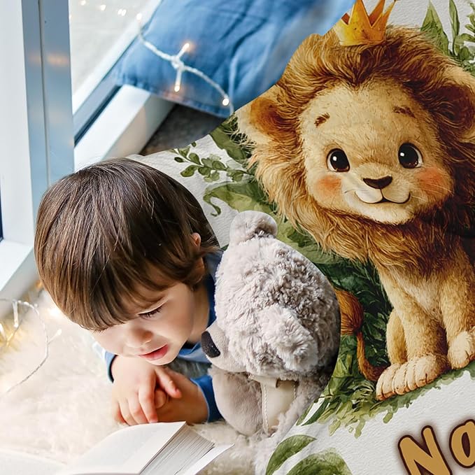 Ship Next Day, Personalized Baby Blankets - Printed in USA, Custom Name Blanket, Baby Blanket with Name, Ultra-Soft Cozy Fleece Blankets, Gifts for Baby Newborn Toddlers Boys & Girls Kids