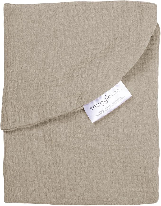 snuggle me® Baby Lounger Curve (Birch) + Lounger Cover (Birch) - Bundle