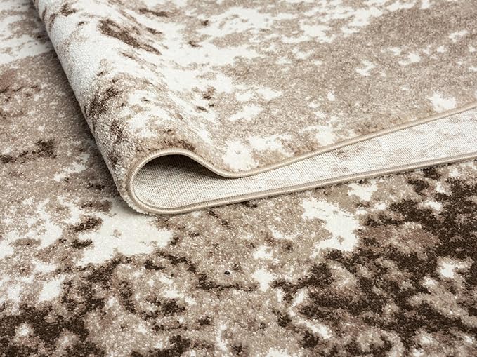 Keen Home Design Area Rugs - 2x12 Non-Shedding, Abstract Rugs for Kitchen, Living Room, Bedroom, Dining Room, Entryway - Size: 2'8" x 11'11", Multi