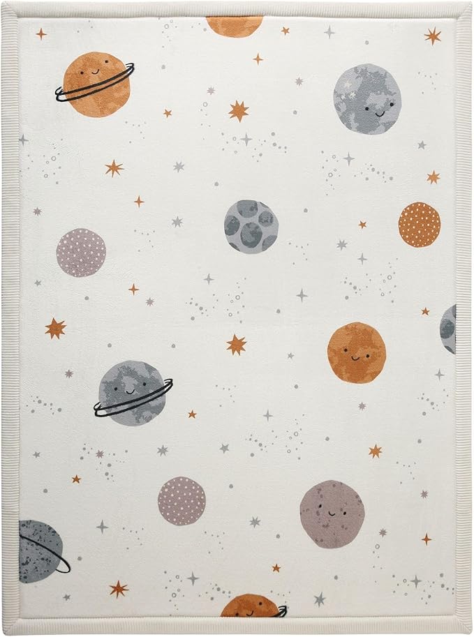 Hakuna Matte Premium Baby Playmat for Floor 60" x 80" – Cloudsoft Coral Velvet Memory Foam Rug for Crawling – Non-Slip, Water-Resistant, Non-Toxic, Easy-Care Muscle Mat – Thick Play Mat for Baby