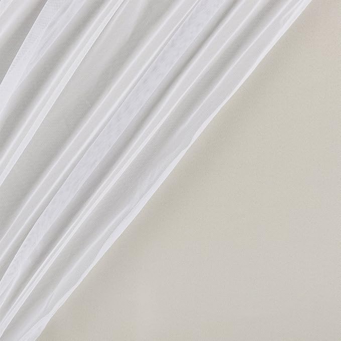 TOWN & COUNTRY LUXE Talia Double Layer Indoor Curtains, Sheer and Room Darkening Blackout, Grommet Top, Energy Efficient, 2-Pack Set, 52"x108", Sand
