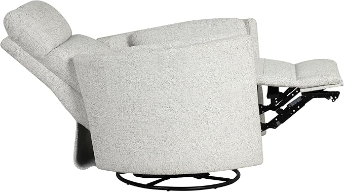 Parker Living Radius - Natural Beauty Quartz Power Swivel Glider Recliner for Adults with USB and Type-C Ports, Single Sofa Chair for Living Room