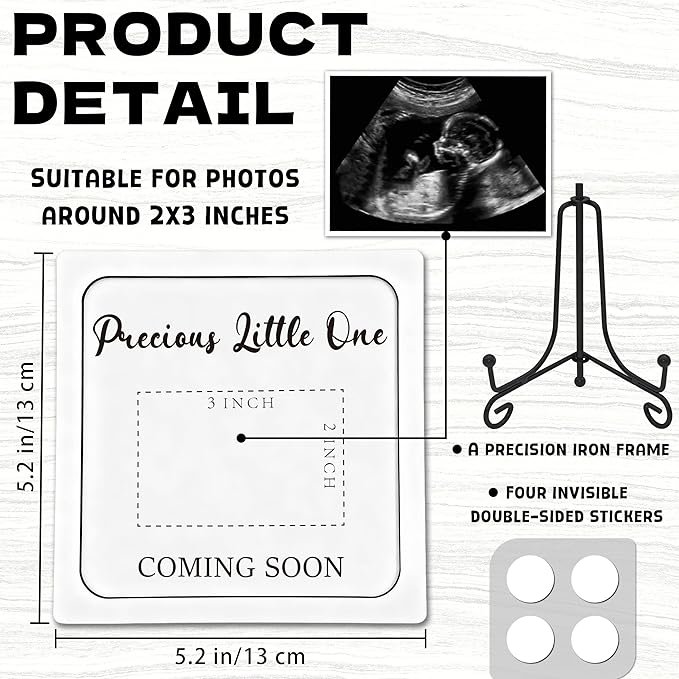Pregnancy Announcement for Grandma Grandparents, Ultrasound Picture Frames Surprise Box, Baby Announcement Gifts, Pregnancy Announcement Sign, Pregnancy Reveal to Husband, Friends, Auntie, Uncle