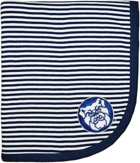 Creative Knitwear Butler Bulldogs Striped Baby and Toddler Blanket