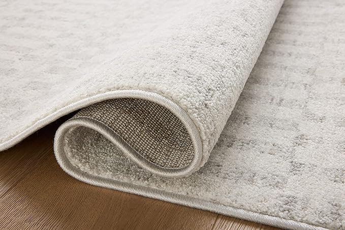 Loloi Kamala Collection KAM-05 Ivory/Grey 5'-3" x 7'-9" Area Rug