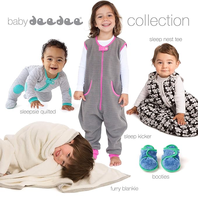 Baby Deedee Sleep Nest Teddy Baby Sleeping Bag, Ivory, Small (0-6 Months)