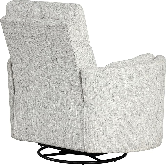 Parker Living Radius - Natural Beauty Quartz Power Swivel Glider Recliner for Adults with USB and Type-C Ports, Single Sofa Chair for Living Room