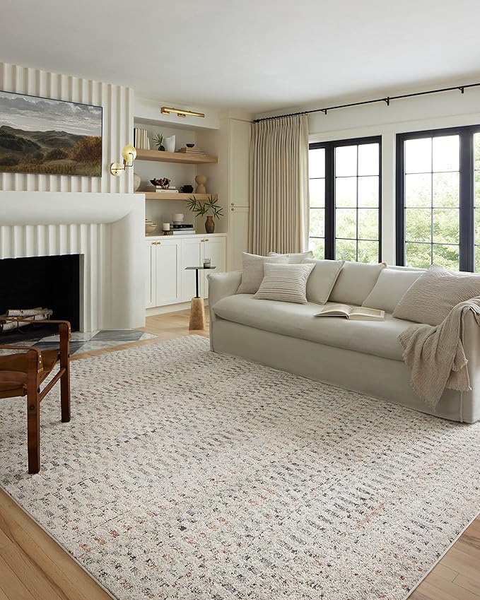 Loloi Kamala Collection KAM-05 Grey/Multi 2'-7" x 10'-0" Runner Rug