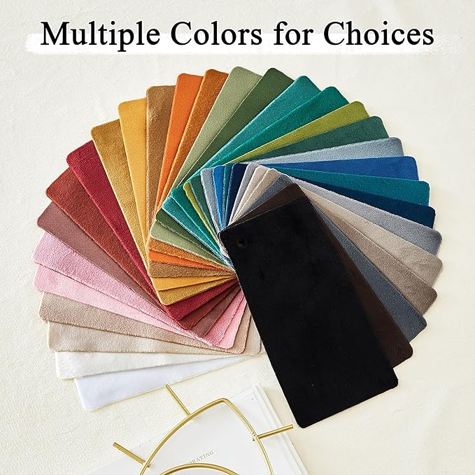 StangH 1 Panel Custom Velvet Curtain Super Soft Room Darkening Thermal Insulated Velvet Drape Customize Sizes & Colors for Kids Bedroom Living Dining Room Office