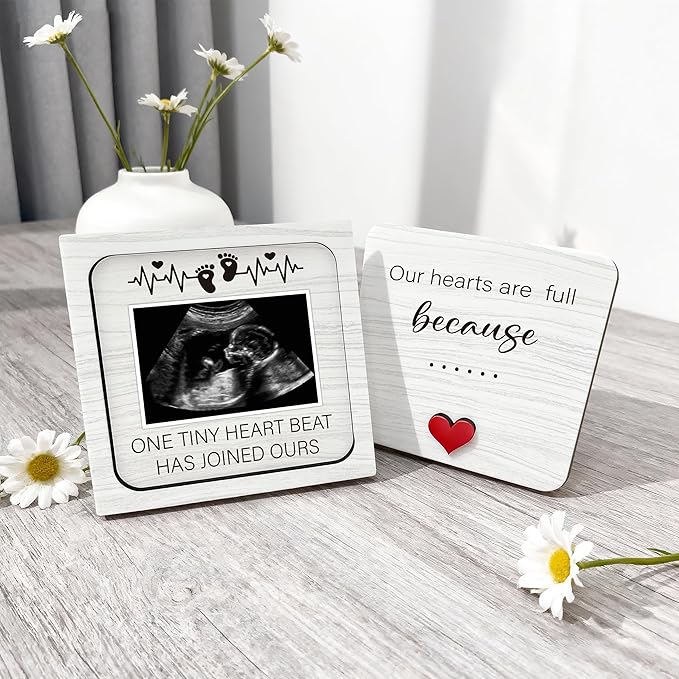 Pregnancy Announcement for Grandma Grandparents, Ultrasound Picture Frames Surprise Box, Pregnancy Announcement Sign, Baby Coming Soon Announcement, Pregnancy Reveal to Friends, Auntie, Uncle