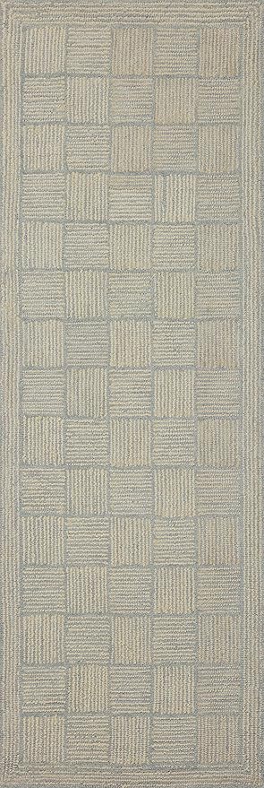 Loloi Chris Loves Julia Francis Collection FRA-03 Silver/Sky 2'-3" x 3'-9" Accent Rug