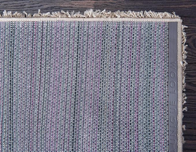 Unique Loom Solid Shag Collection Area Rug (2' 6" x 13' 1" Runner, Taupe)