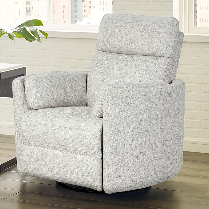 Parker Living Radius - Natural Beauty Quartz Power Swivel Glider Recliner Two Pack for Adults with USB and Type-C Ports, Single Sofa Chair for Living Room