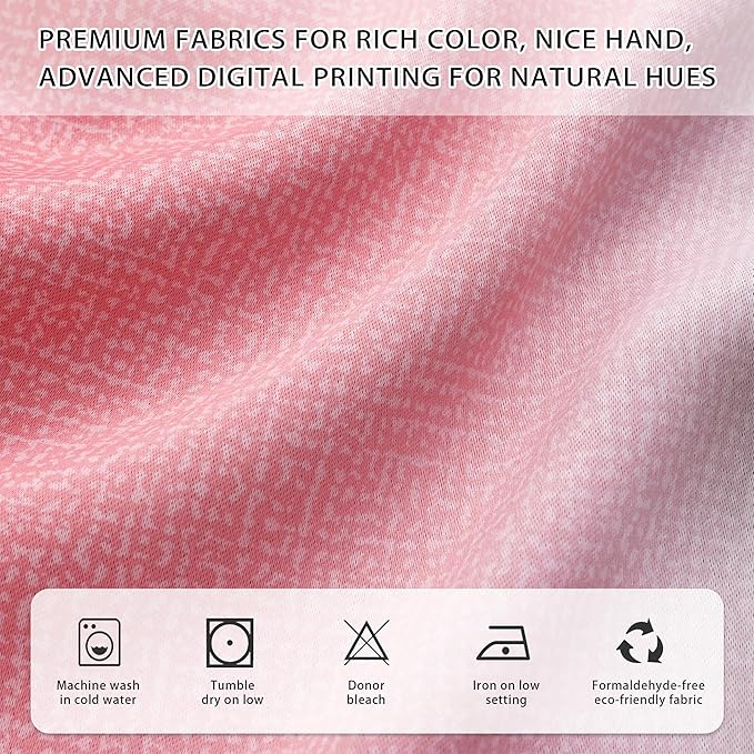 XiDi Girls Curtains for Bedroom 54 Inches Long 2 Panels Pink Green Blue Rainbow Blackout Curtains for Little Girl Kids Room Decor Living Room, Princess Unicorn Wall Decals Drapes 52x54