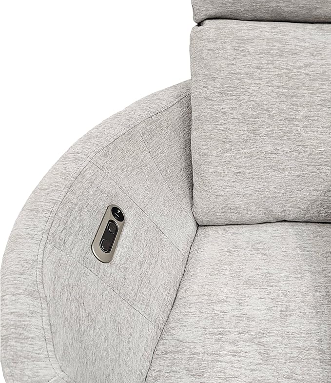 Parker Living Radius - Natural Beauty Quartz Power Swivel Glider Recliner Two Pack for Adults with USB and Type-C Ports, Single Sofa Chair for Living Room