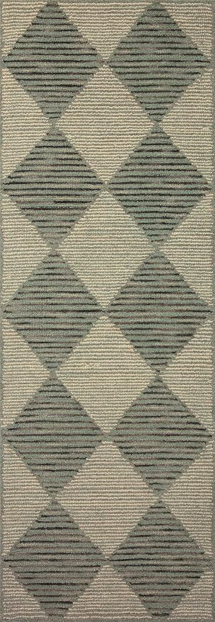 Loloi Chris Loves Julia Francis Collection FRA-01 Spa/Granite 7'-9" x 9'-9" Area Rug