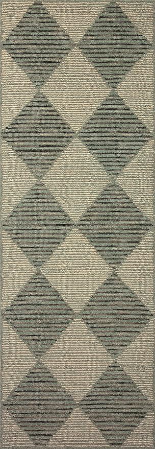 Loloi Chris Loves Julia Francis Collection FRA-01 Spa/Granite 3'-6" x 5'-6" Accent Rug