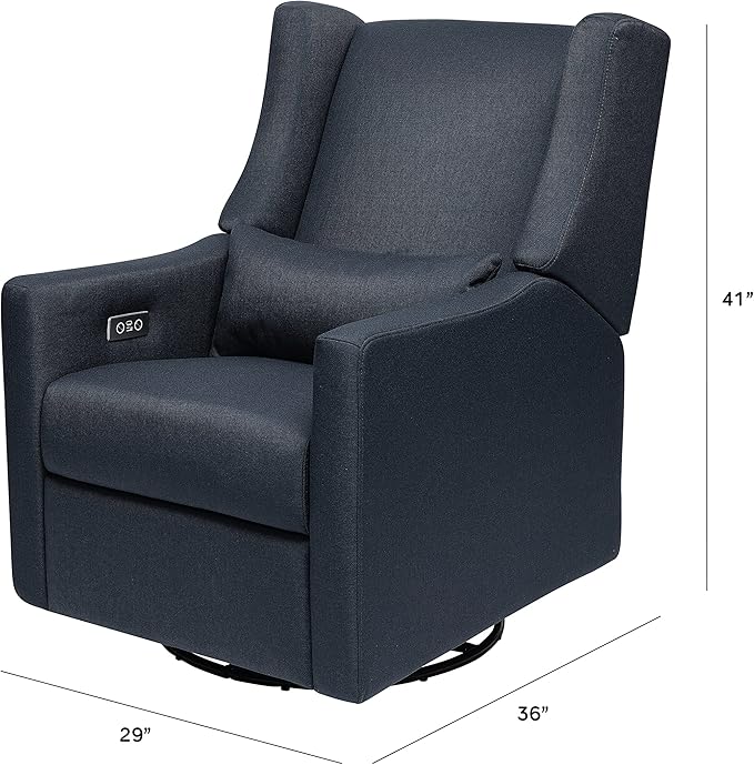 babyletto Kiwi Glider Recliner w/Electronic Control and USB