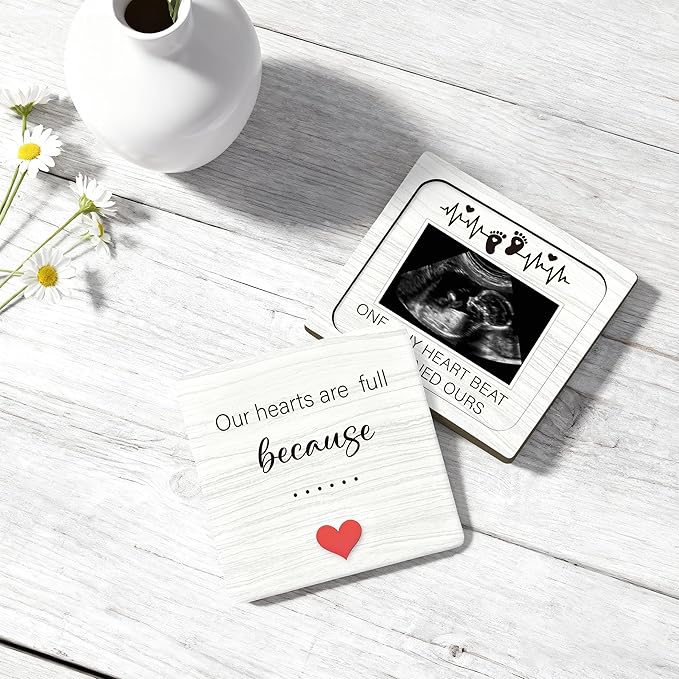 Pregnancy Announcement for Grandma Grandparents, Ultrasound Picture Frames Surprise Box, Pregnancy Announcement Sign, Baby Coming Soon Announcement, Pregnancy Reveal to Friends, Auntie, Uncle