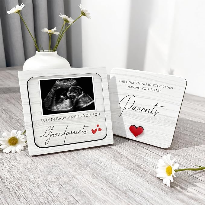 Pregnancy Announcement For Parents, Ultrasound Picture Frame Surprise Box, The Only Thing Better Than Having You As My Parents, Baby Coming Soon Announcement Pregnancy Reveal Gifts