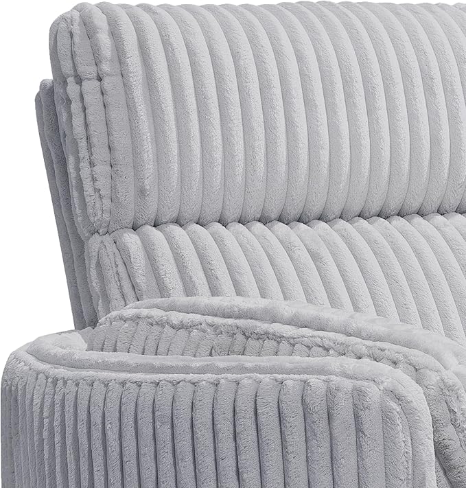 Parker Living Radius - Mega Grey Power Glider Reclining Console Loveseat