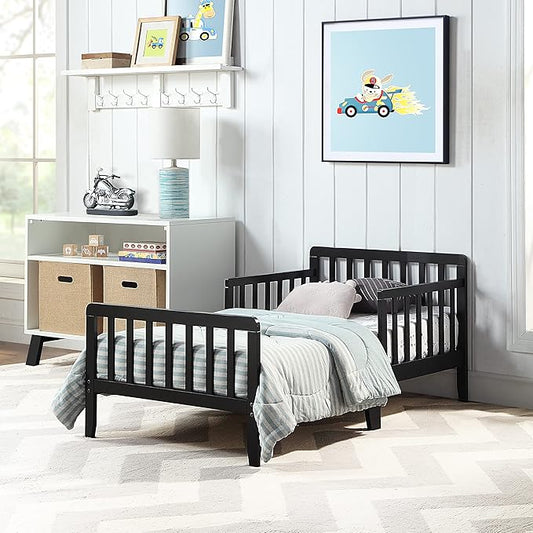 Olive & Opie Jax Toddler Bed in Black