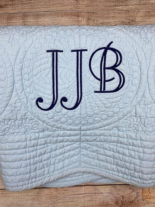 Embroidered Personalized Baby Gifts for Newborn Boy or Girl Herloom Quilt Keepsake Blanket Great gift from Godmother or Godfather
