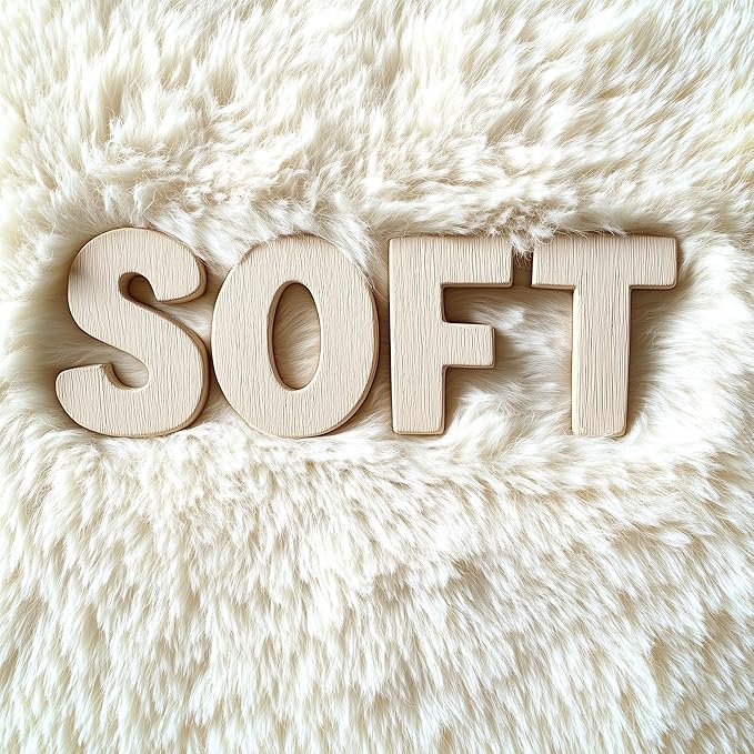 OLANLY 5x7 Machine Washable Large Area Rugs for Living Room, Bedroom, Soft Fluffy Shaggy Bedside Rug, Indoor Floor Carpet for Kids Girls and Boys, Dorms, Nursery, Home Decor Aesthetic, Ivory