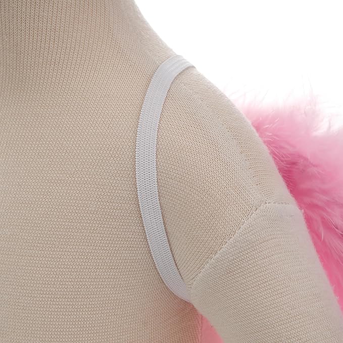 Newborn Baby Angel Wings with Feathers (Pink)