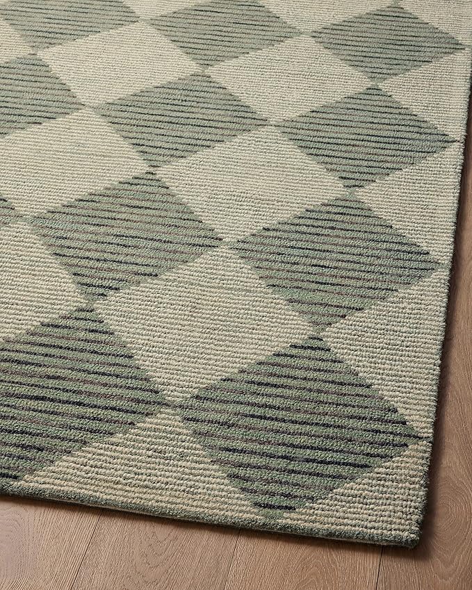 Loloi Chris Loves Julia Francis Collection FRA-01 Spa/Granite 7'-9" x 9'-9" Area Rug