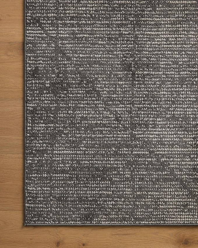 Loloi Kamala Collection KAM-06 Charcoal/Ivory 11'-2" x 15'-7" Area Rug